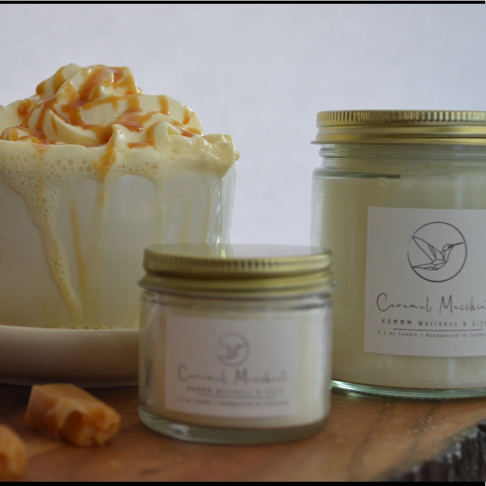 Pumpkin Pie 🎃 Hand-poured Artisanal Luxury Candle (1 large or BOGO free small) - Picture 3 of 4